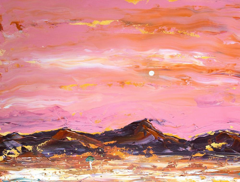 I Can Feel The Heat , Original Artwork-by-Elle Pervez-original art-Gioia