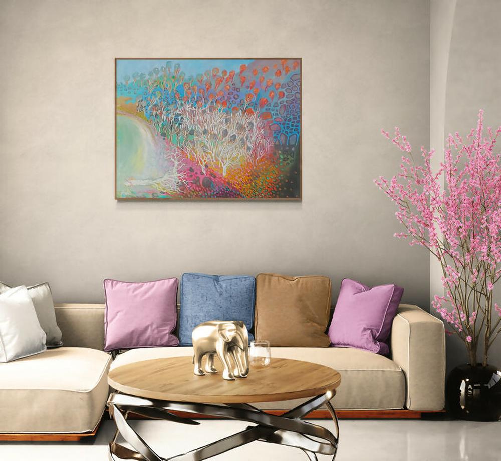 I came so Far for Beauty-by-Astrid Dahl Original Art-original art-Gioia