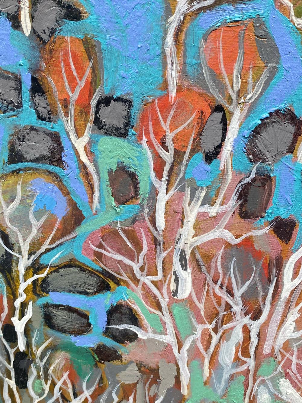 I came so Far for Beauty-by-Astrid Dahl Original Art-original art-Gioia