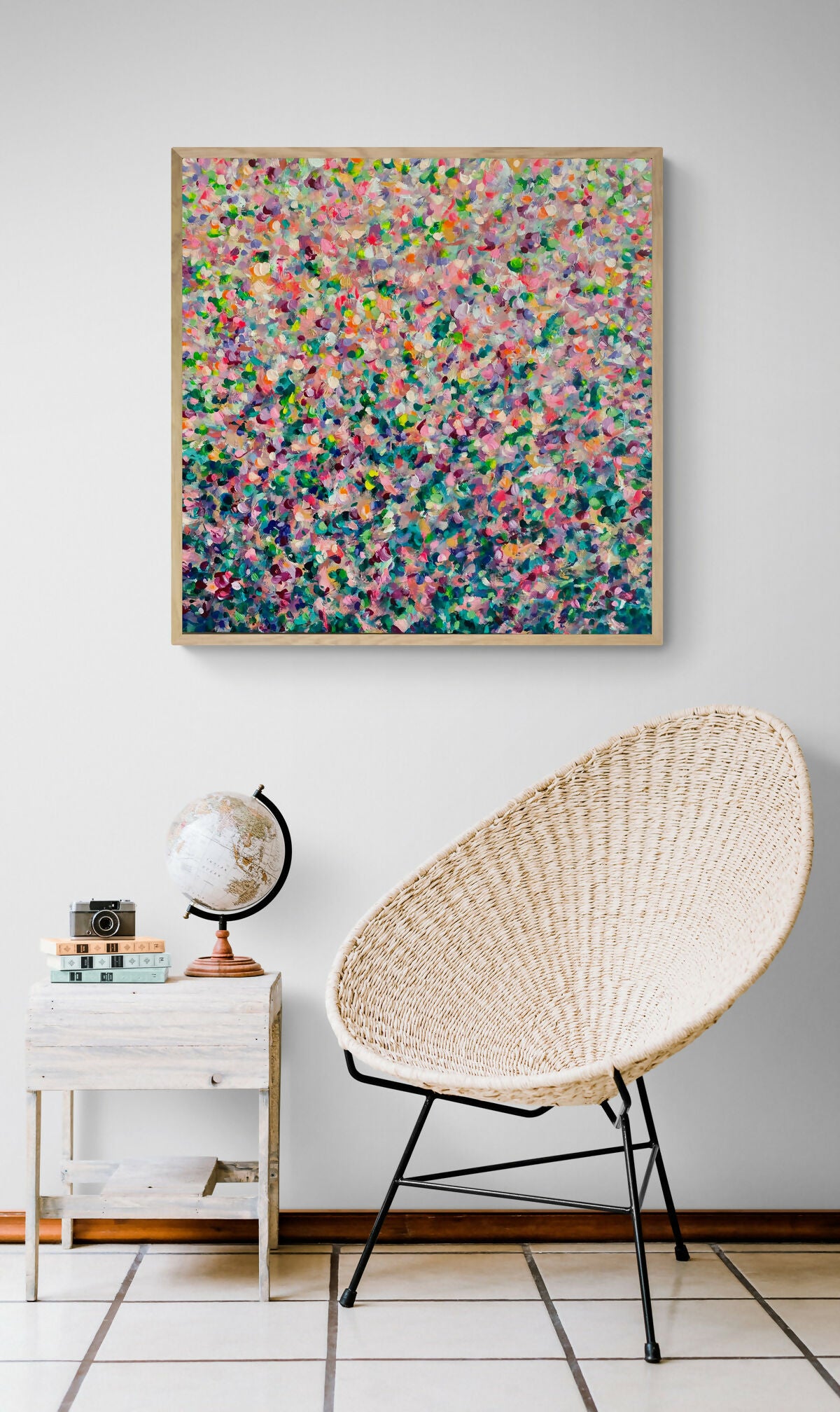 Lift you up, Original Hand-Painted Canvas By Katherine Spiller