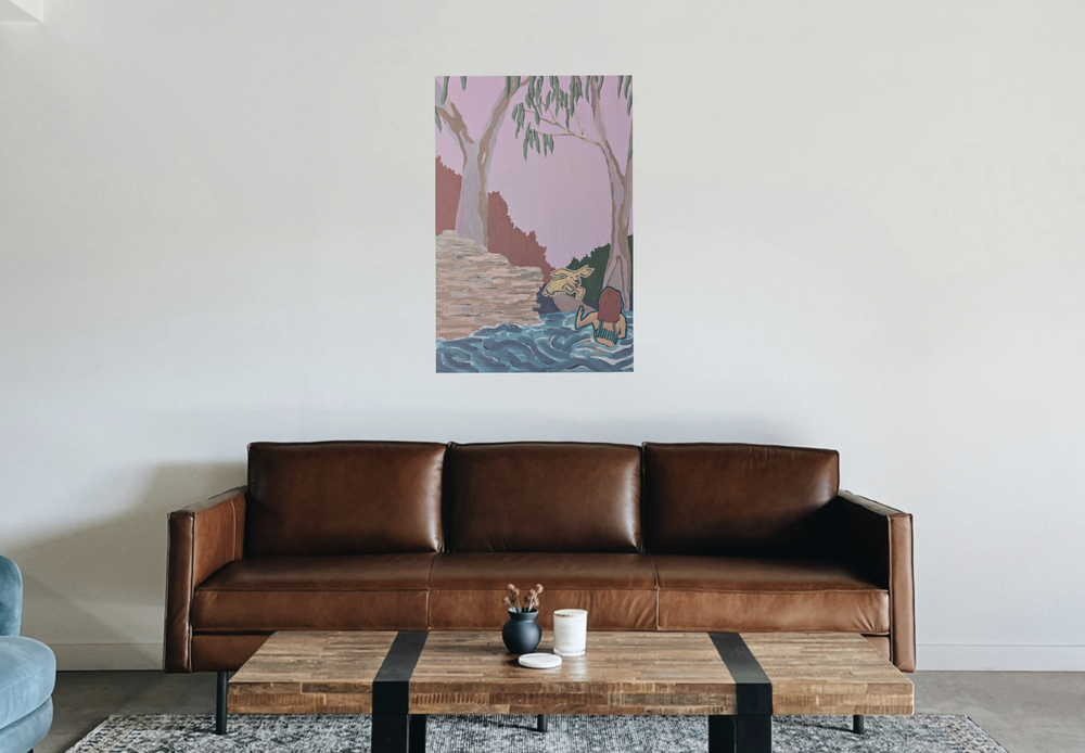 I’ll Always Catch You-by-Sam Myers-original art-Gioia