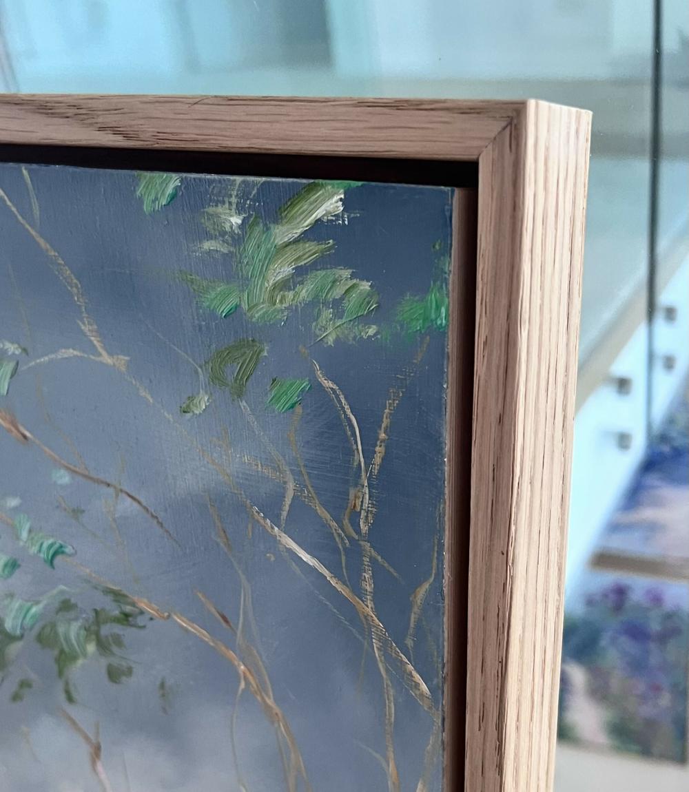 Illumination Gum Leaf , Original Artwork-by-Meredith Howse-original art-Gioia