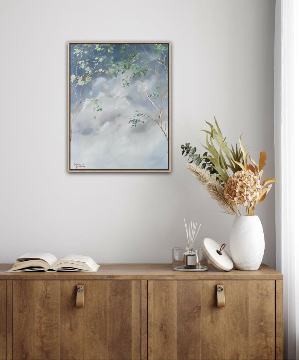 Illumination Gum Leaf , Original Artwork-by-Meredith Howse-original art-Gioia