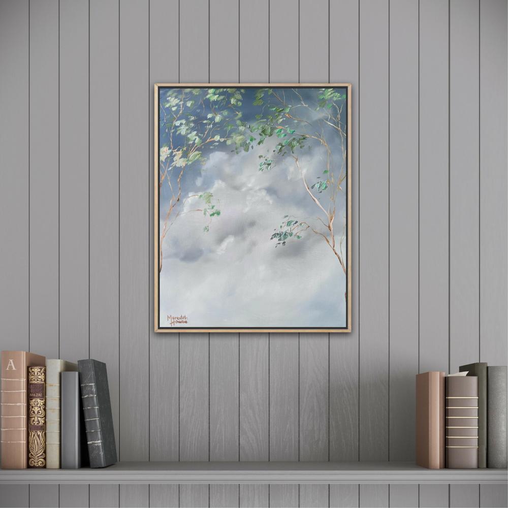 Illumination Gum Leaf , Original Artwork-by-Meredith Howse-original art-Gioia