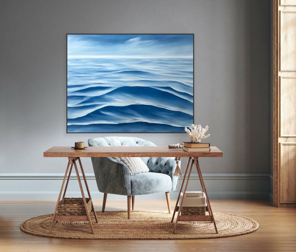 Infinite Blue-by-Alanah Jarvis-original art-Gioia