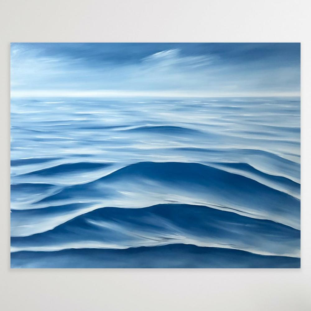 Infinite Blue-by-Alanah Jarvis-original art-Gioia