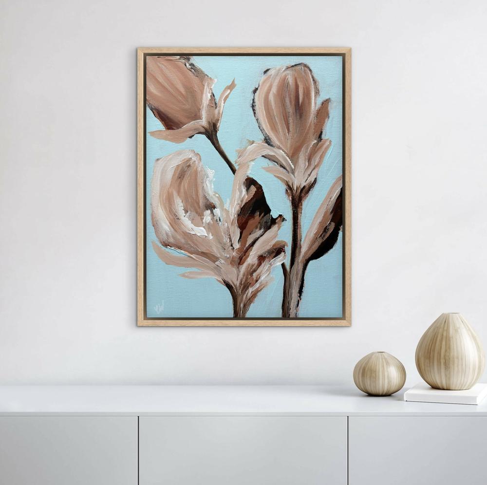 Into Blue-by-Carrie Welsh-original art-Gioia