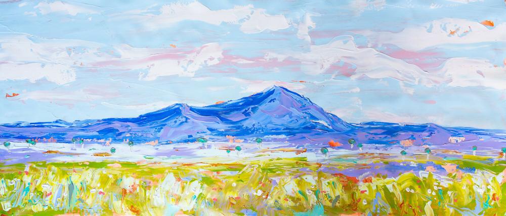 It's A Beautiful Day , Original Artwork-by-Elle Pervez-original art-Gioia