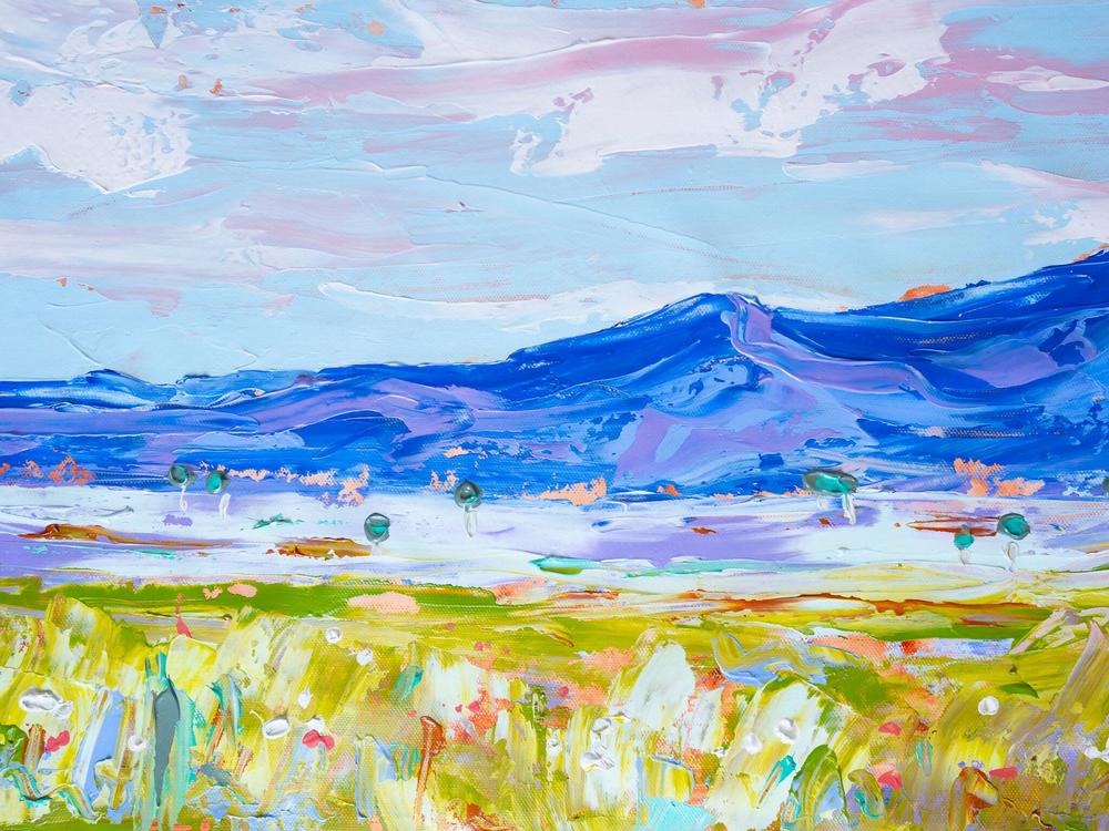 It's A Beautiful Day , Original Artwork-by-Elle Pervez-original art-Gioia