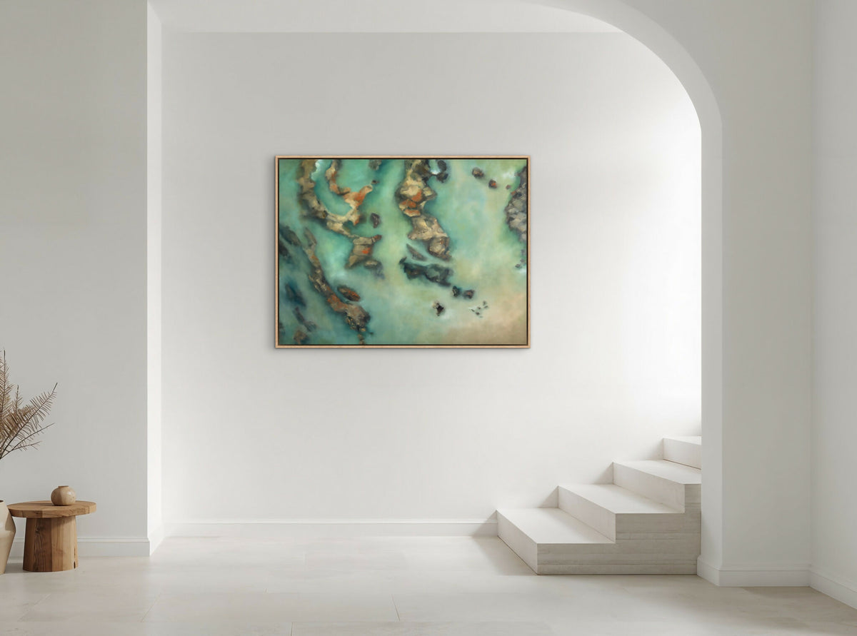 In the shallows , Original Artwork