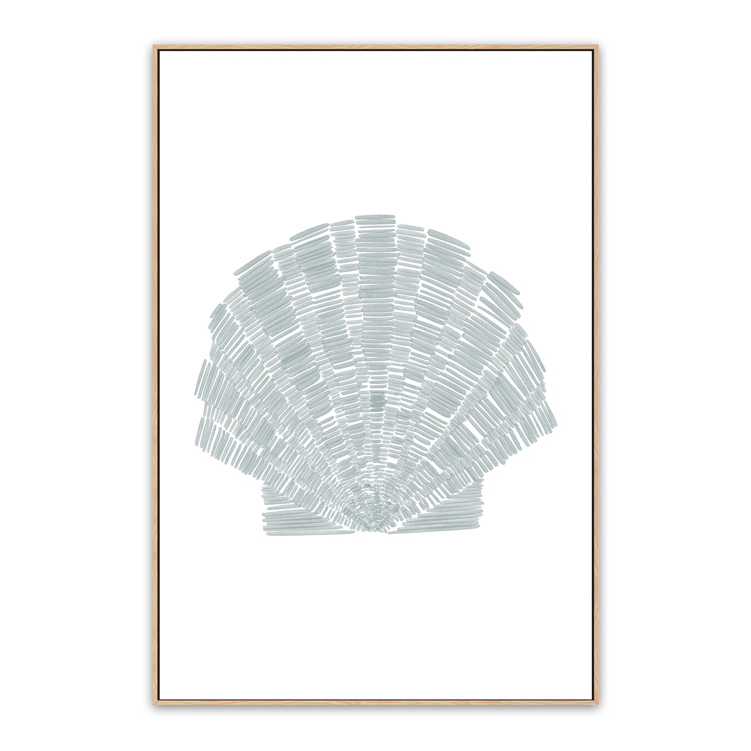 Deconstructed Scallop Shell