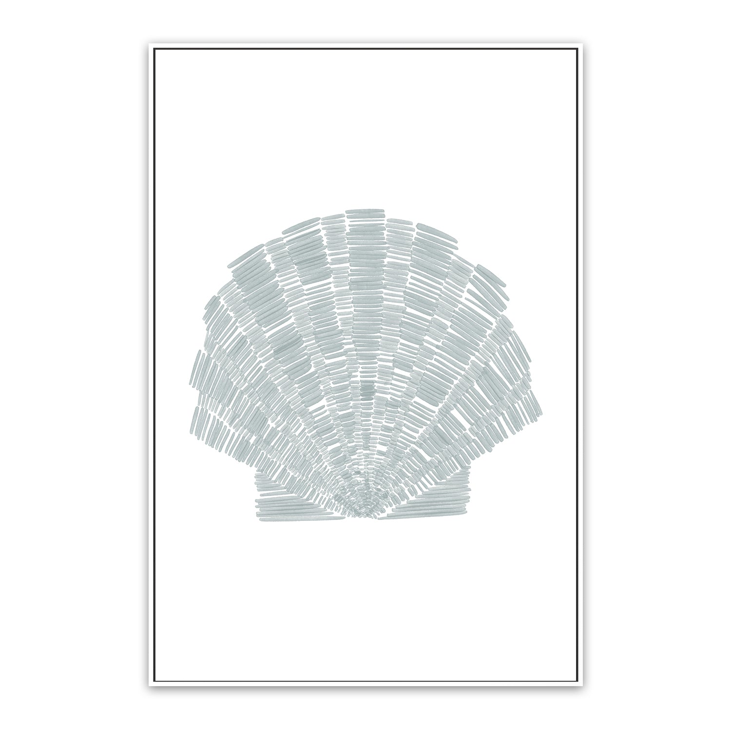Deconstructed Scallop Shell