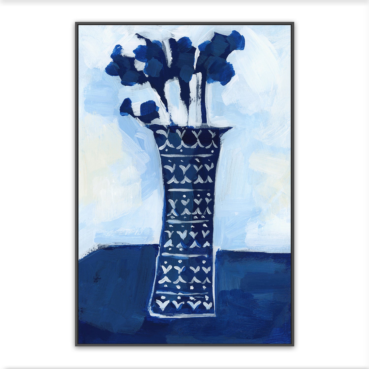 Blue & White Florals , Style B