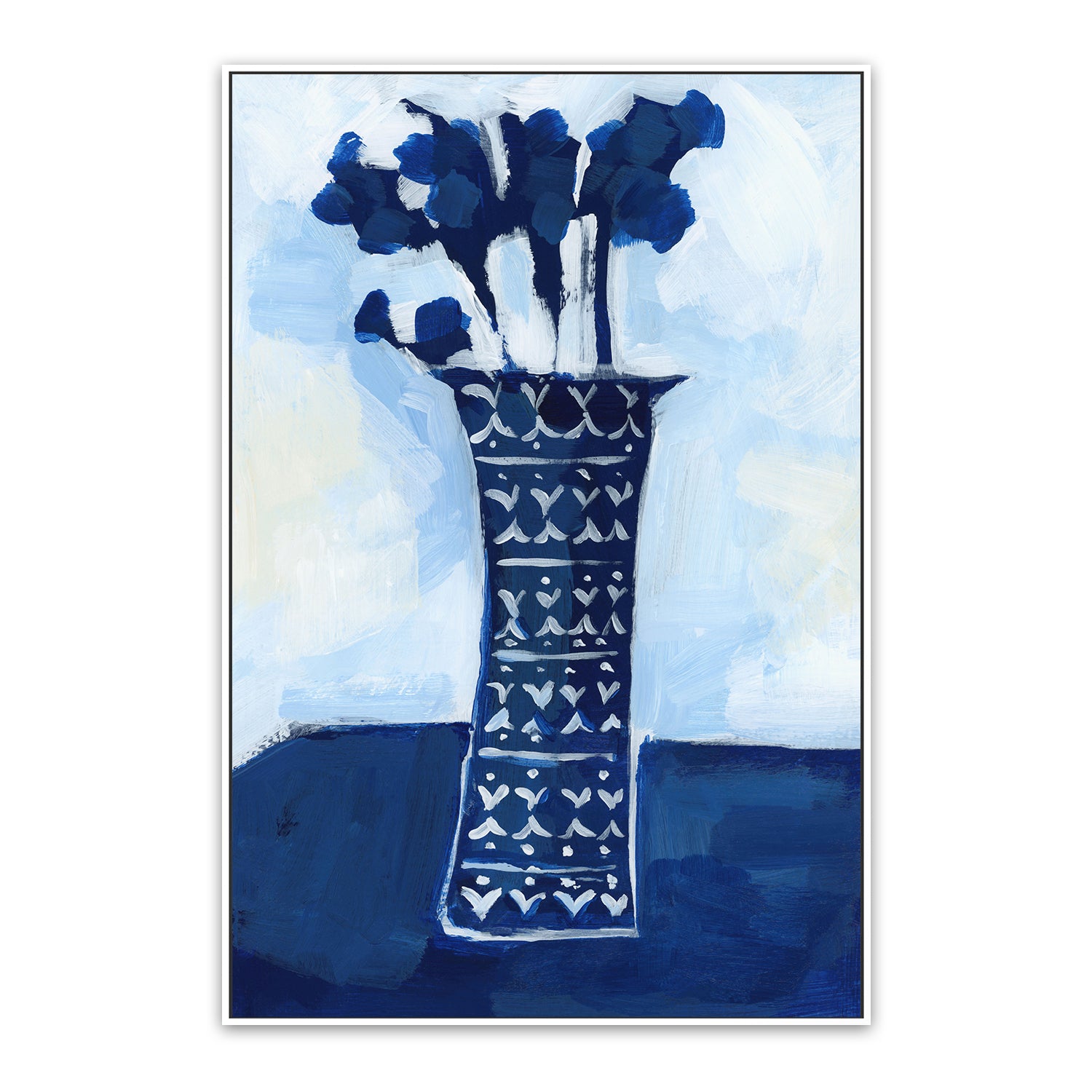 Blue & White Florals , Style B