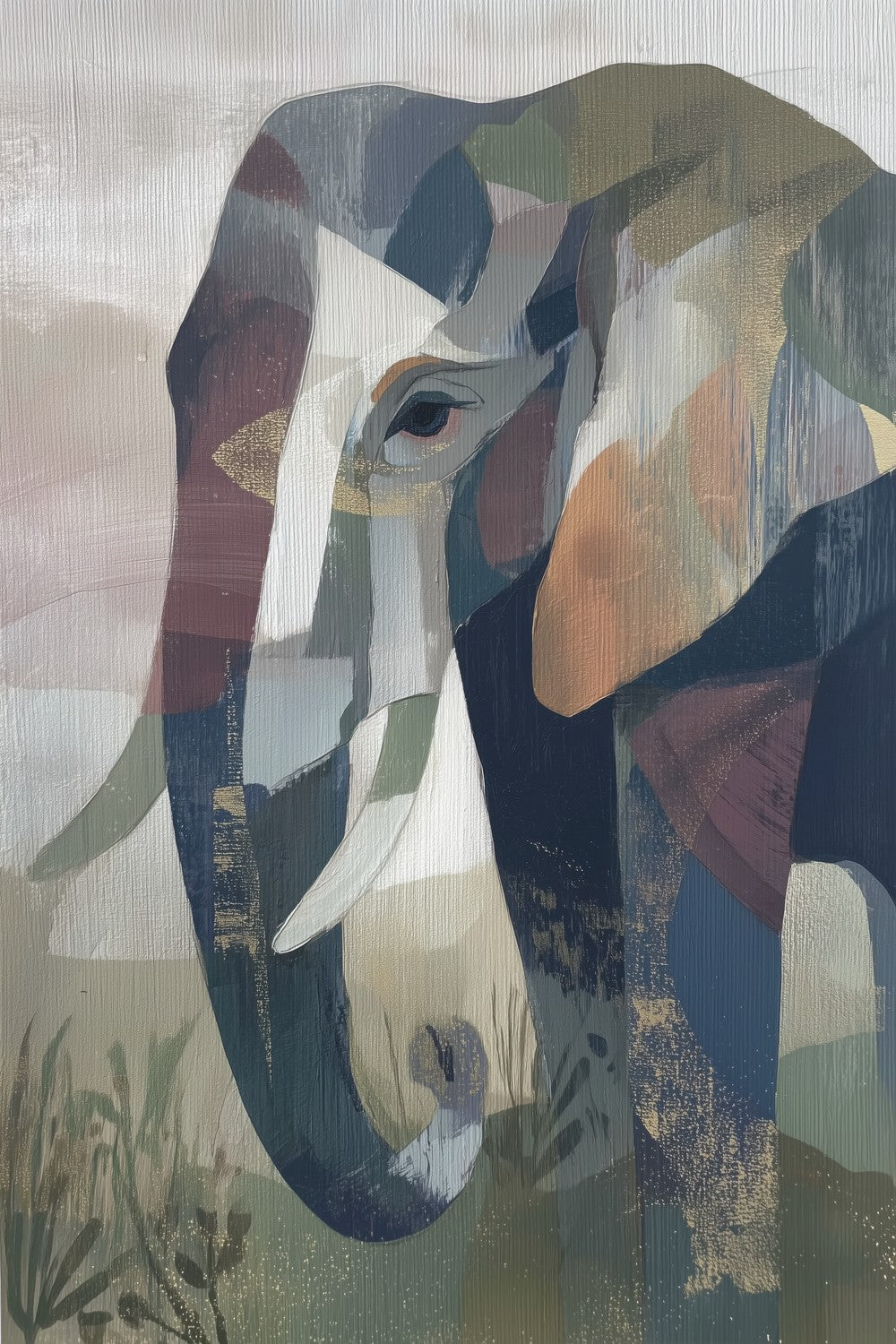 Elephant Standing Tall
