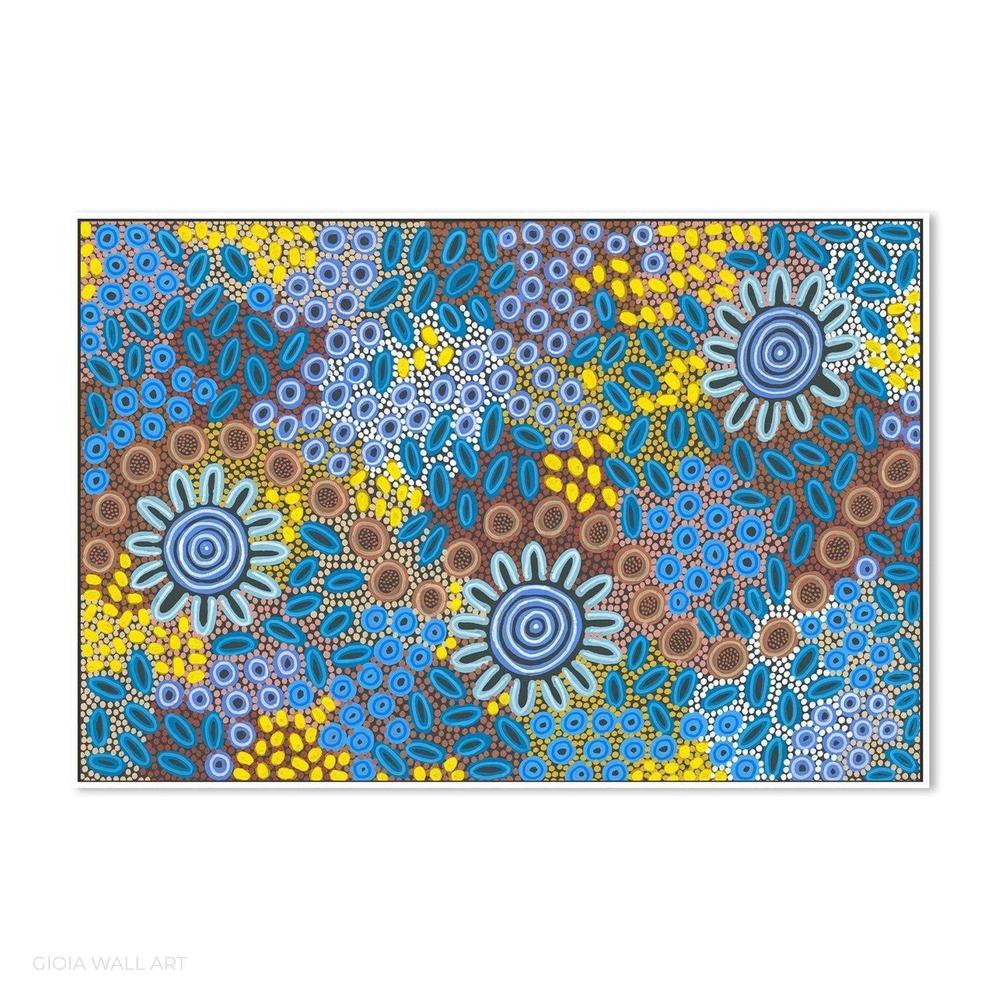 Journey Through Life, Acrylic on Canvas, 59x88cm, By Kamara Morgan , Original Artwork-by-Kamara Morgan-original art-Gioia