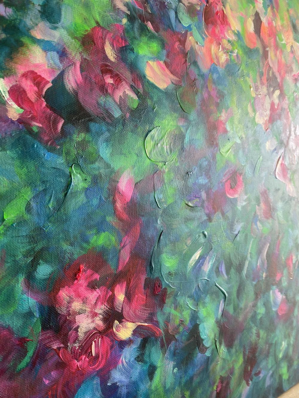Joyful Garden-by-Katherine Spiller-original art-Gioia