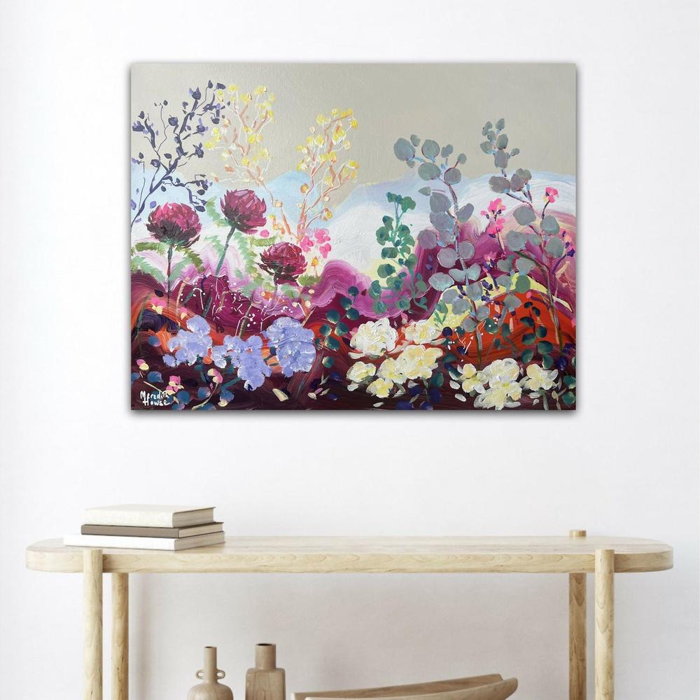 Jubilant Vintage. Original hand-painted artwork by Meredith Howse.-by-Meredith Howse-original art-Gioia