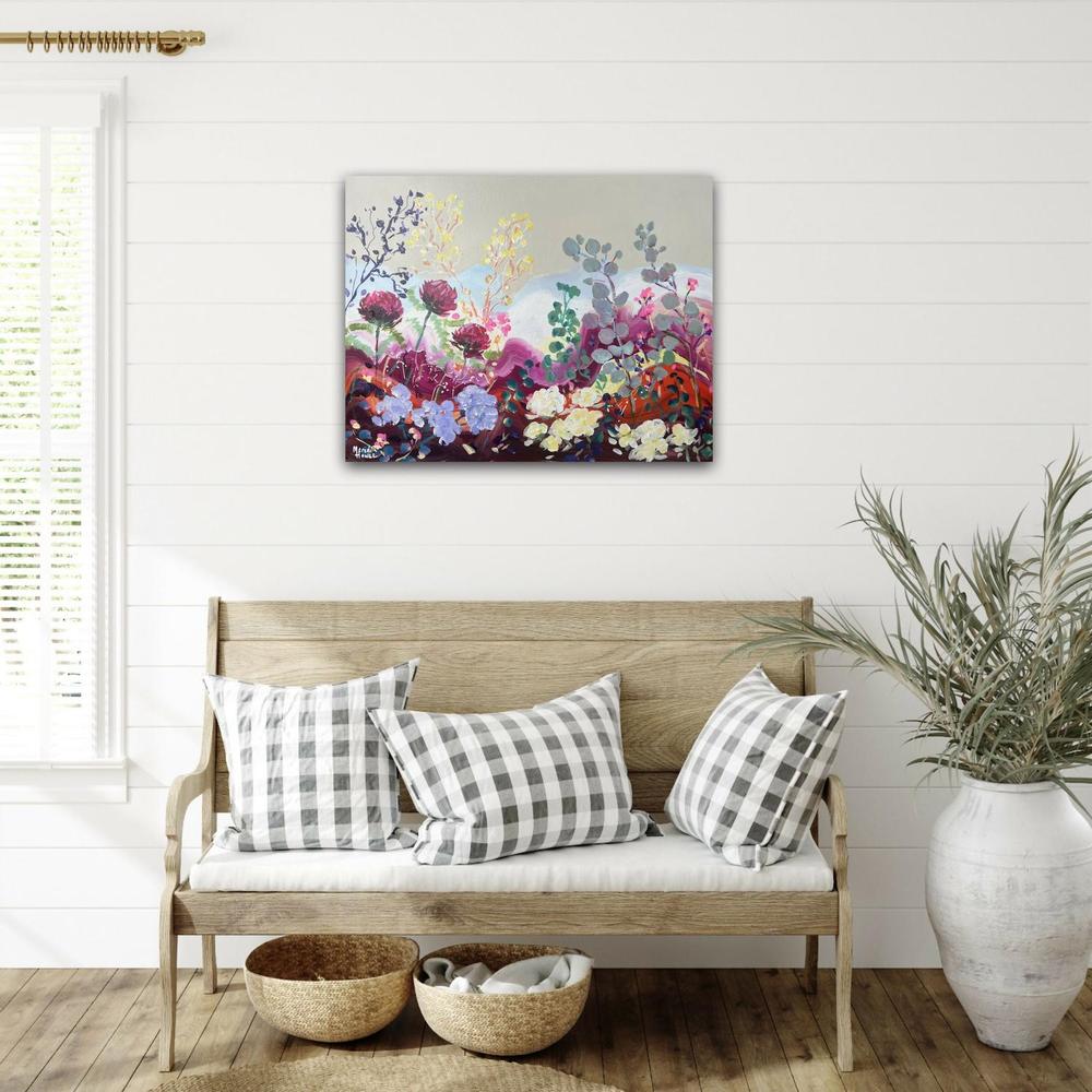 Jubilant Vintage. Original hand-painted artwork by Meredith Howse.-by-Meredith Howse-original art-Gioia