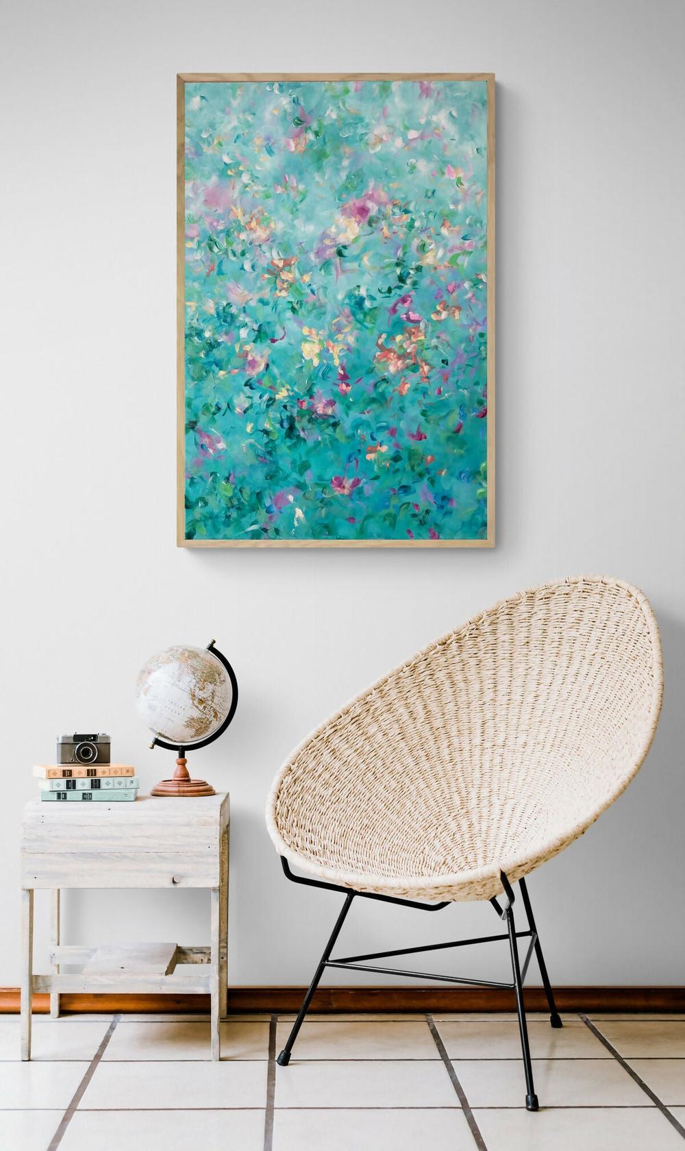 Just Joy, Original Art By Katherine Spiller-by-Katherine Spiller-original art-Gioia