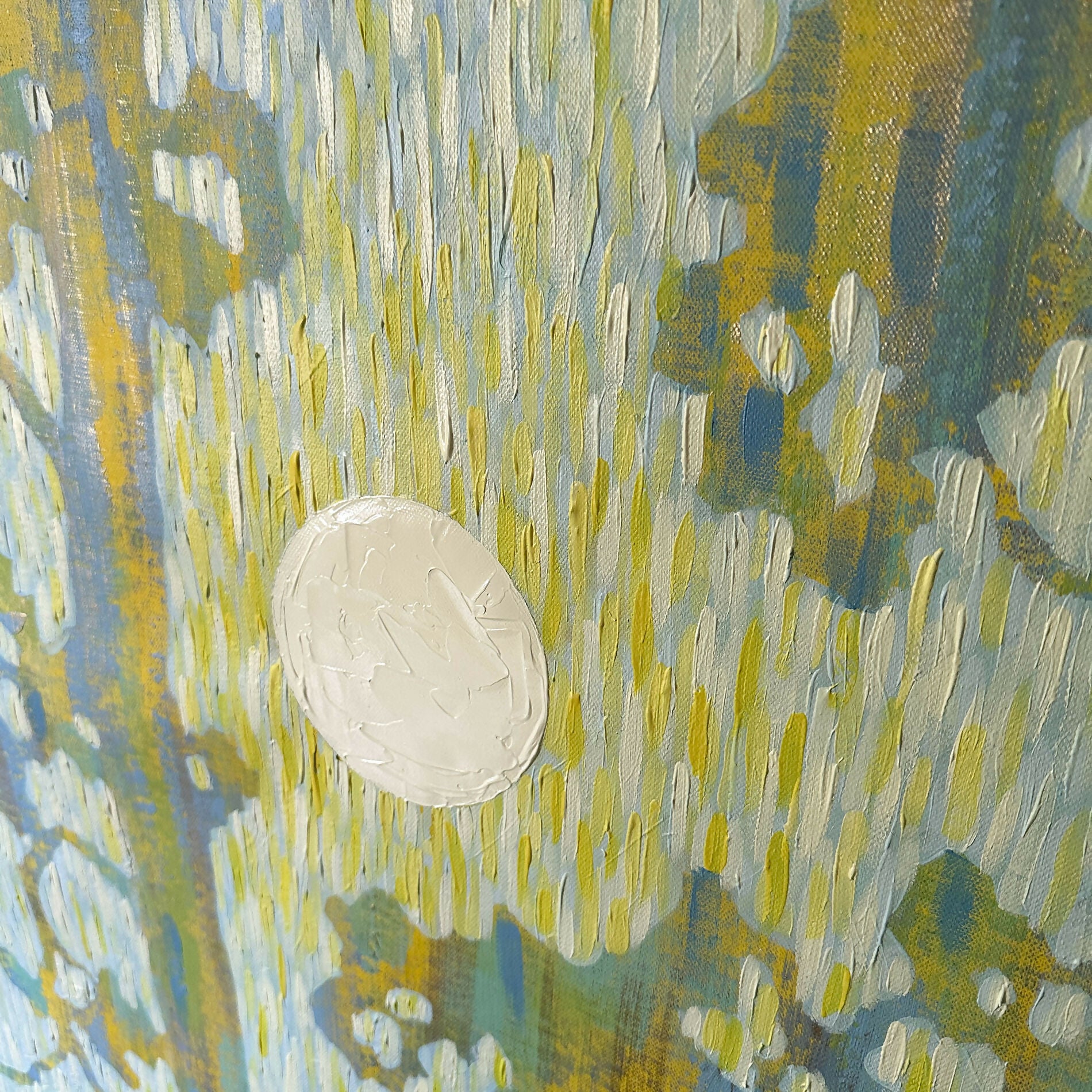 Morning Light Through Pines - Original Painting