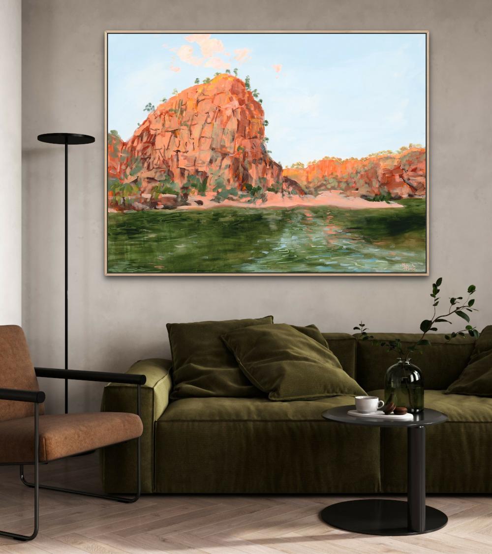 Katherine Gorge-by-Meredith Howse-original art-Gioia
