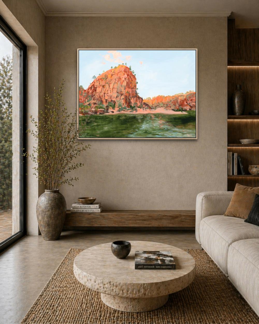 Katherine Gorge-by-Meredith Howse-original art-Gioia