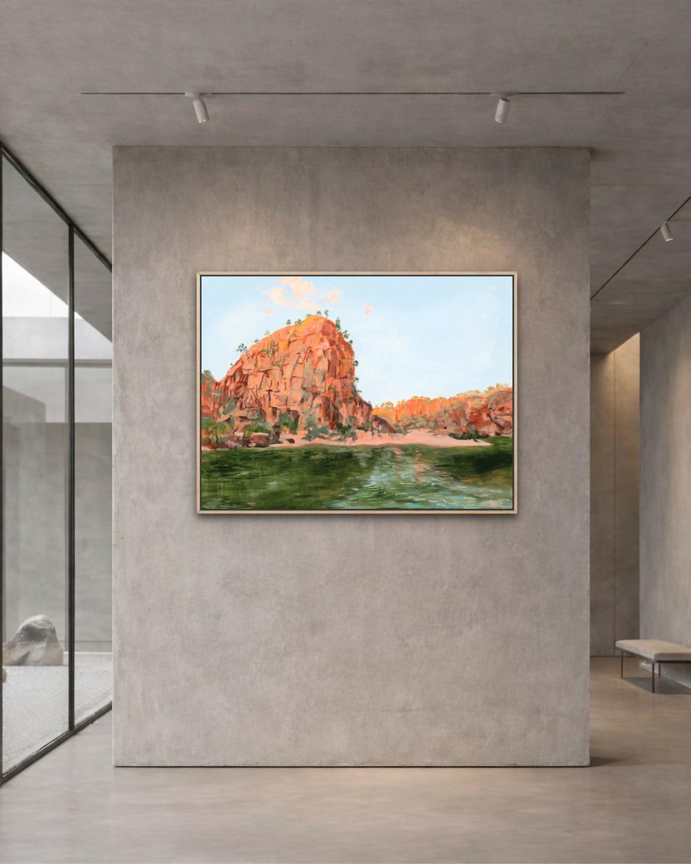 Katherine Gorge-by-Meredith Howse-original art-Gioia