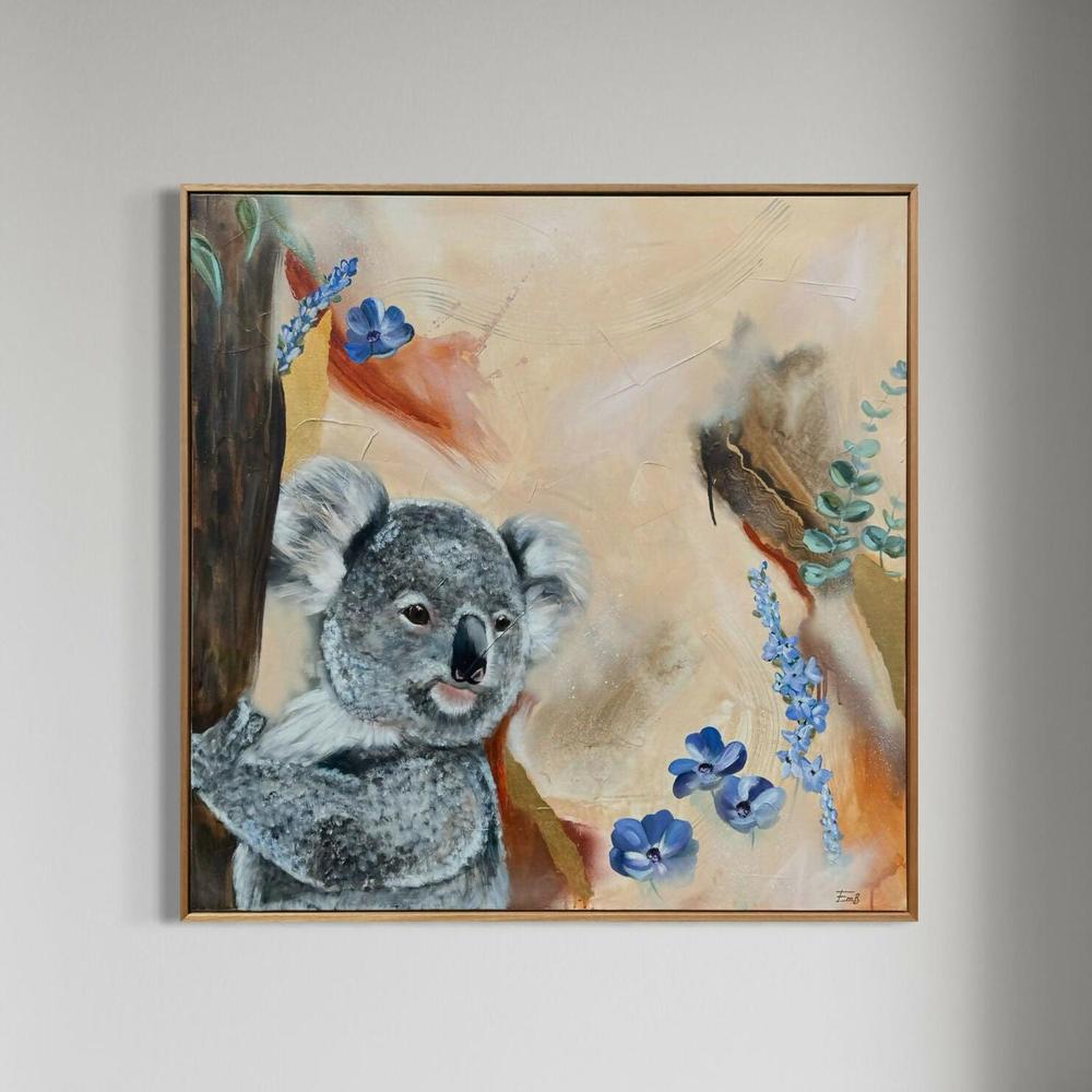 Koala's Sanctuary, Original Hand-Painted Canvas Emily Birdsey-by-Emily Birdsey-original art-Gioia