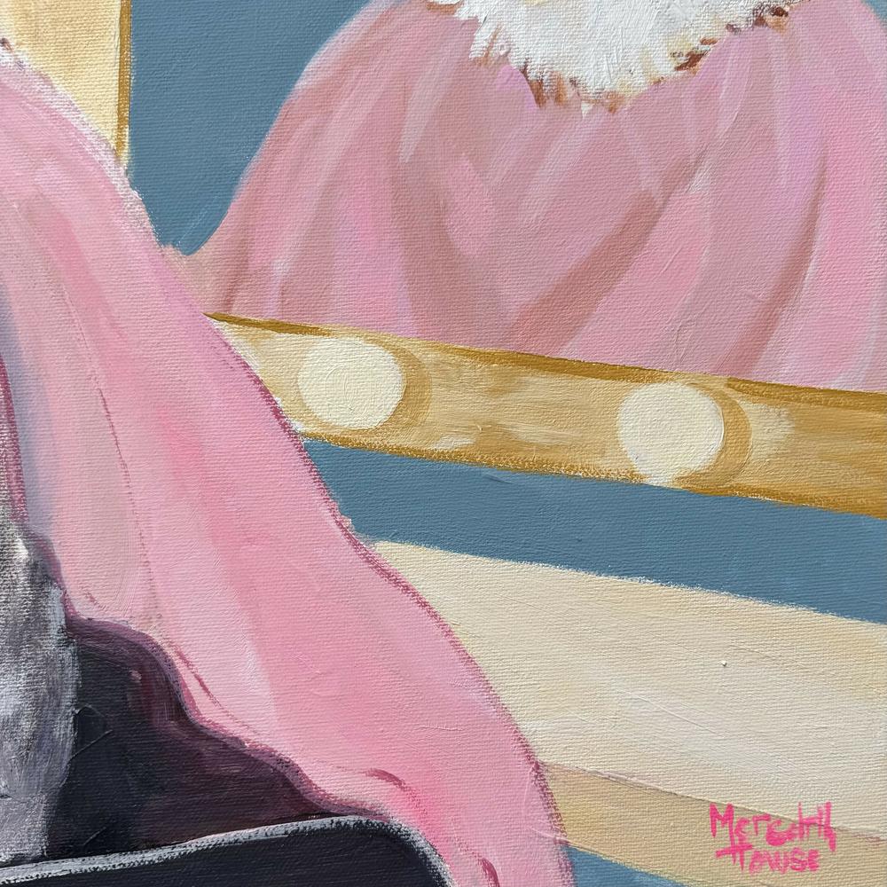 Kookaburra Featherdresser-by-Meredith Howse-original art-Gioia