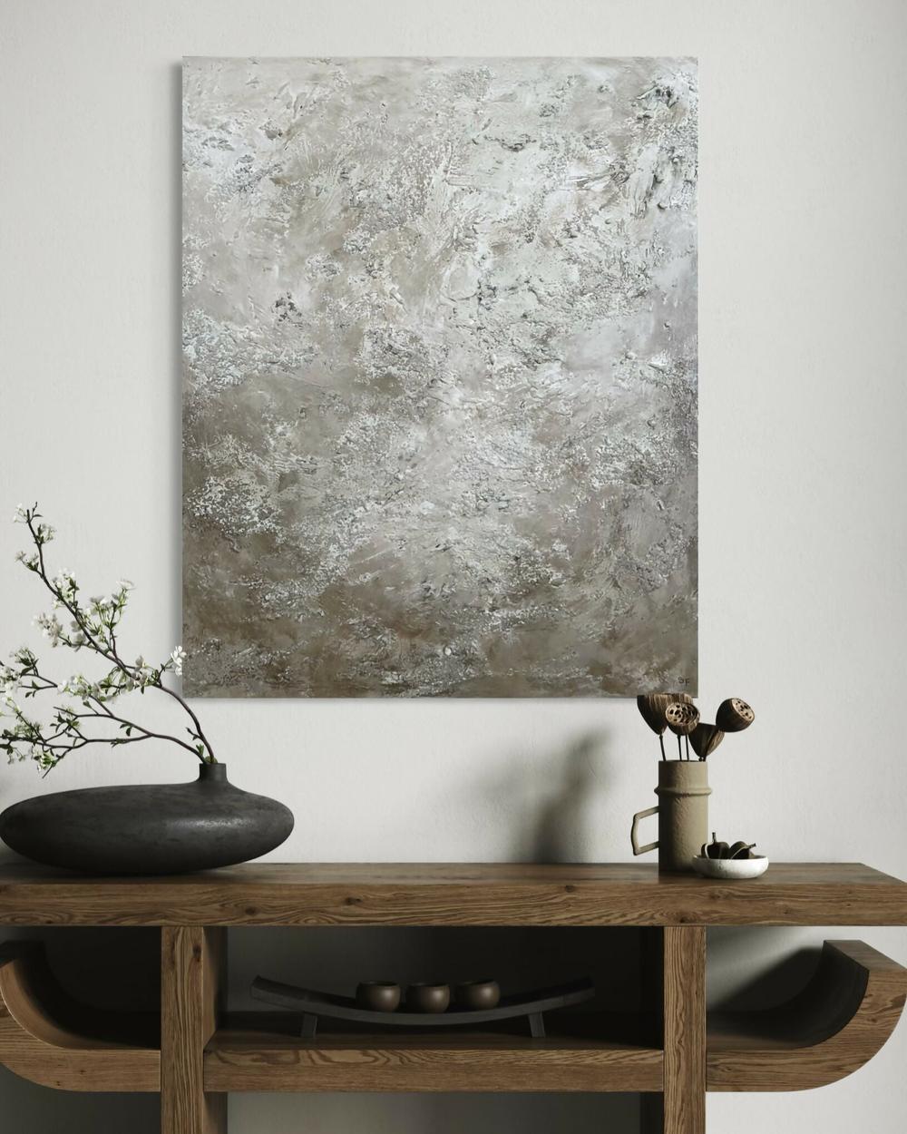 Kuri Stone-by-Sarah Farinski-original art-Gioia