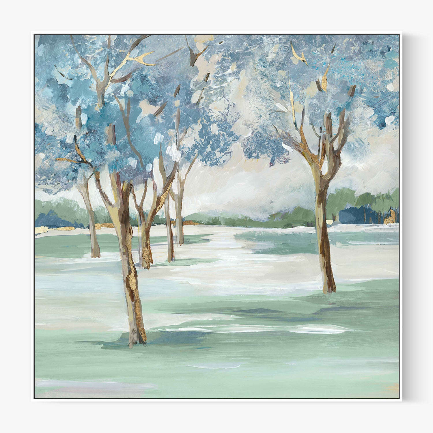 Serene Blue Scenes, Style B