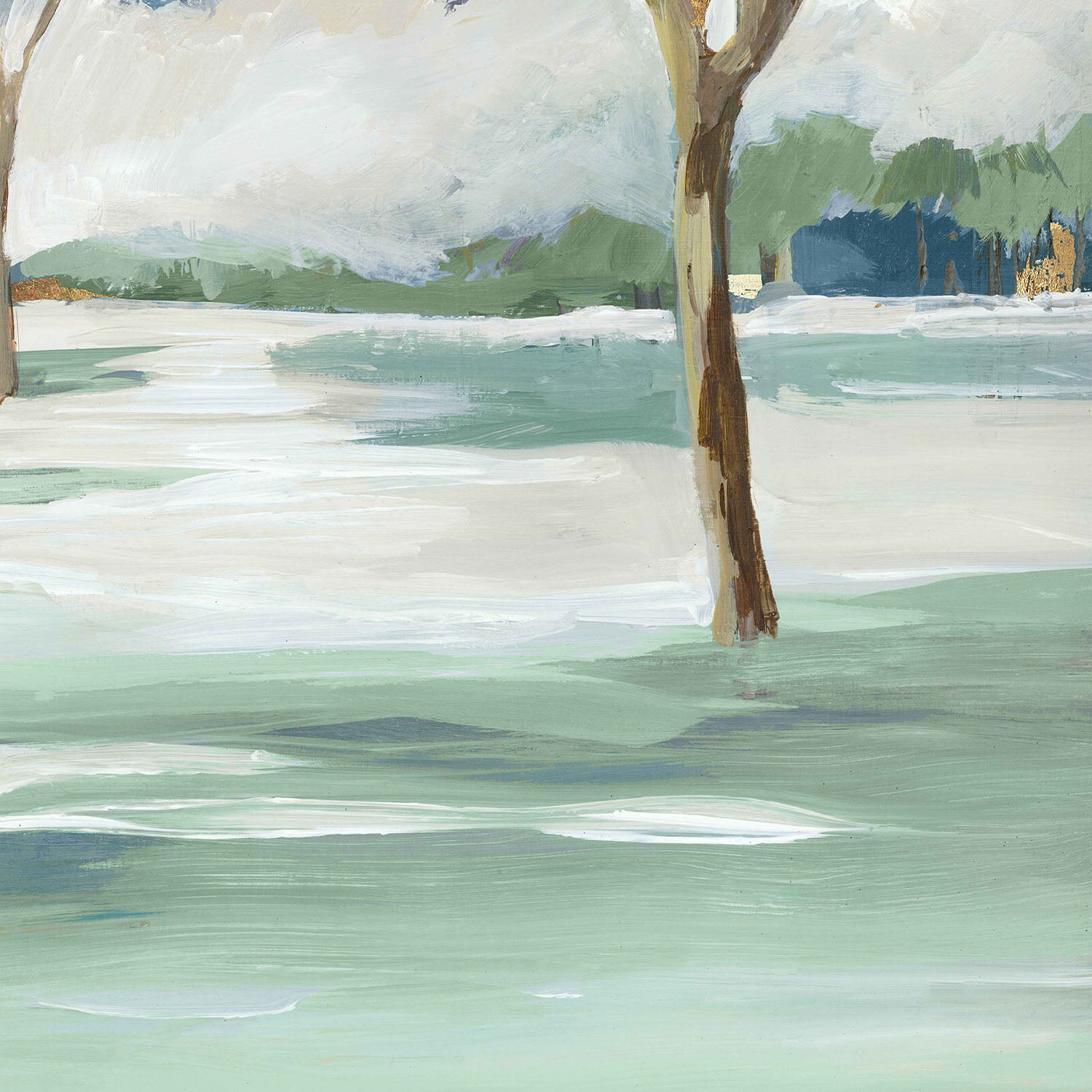 Serene Blue Scenes, Style B