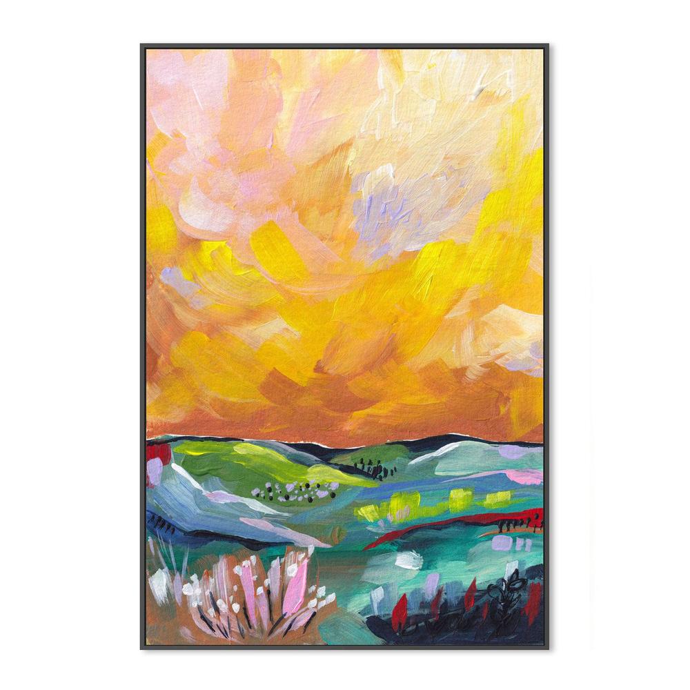 Moody Yellow Landscape