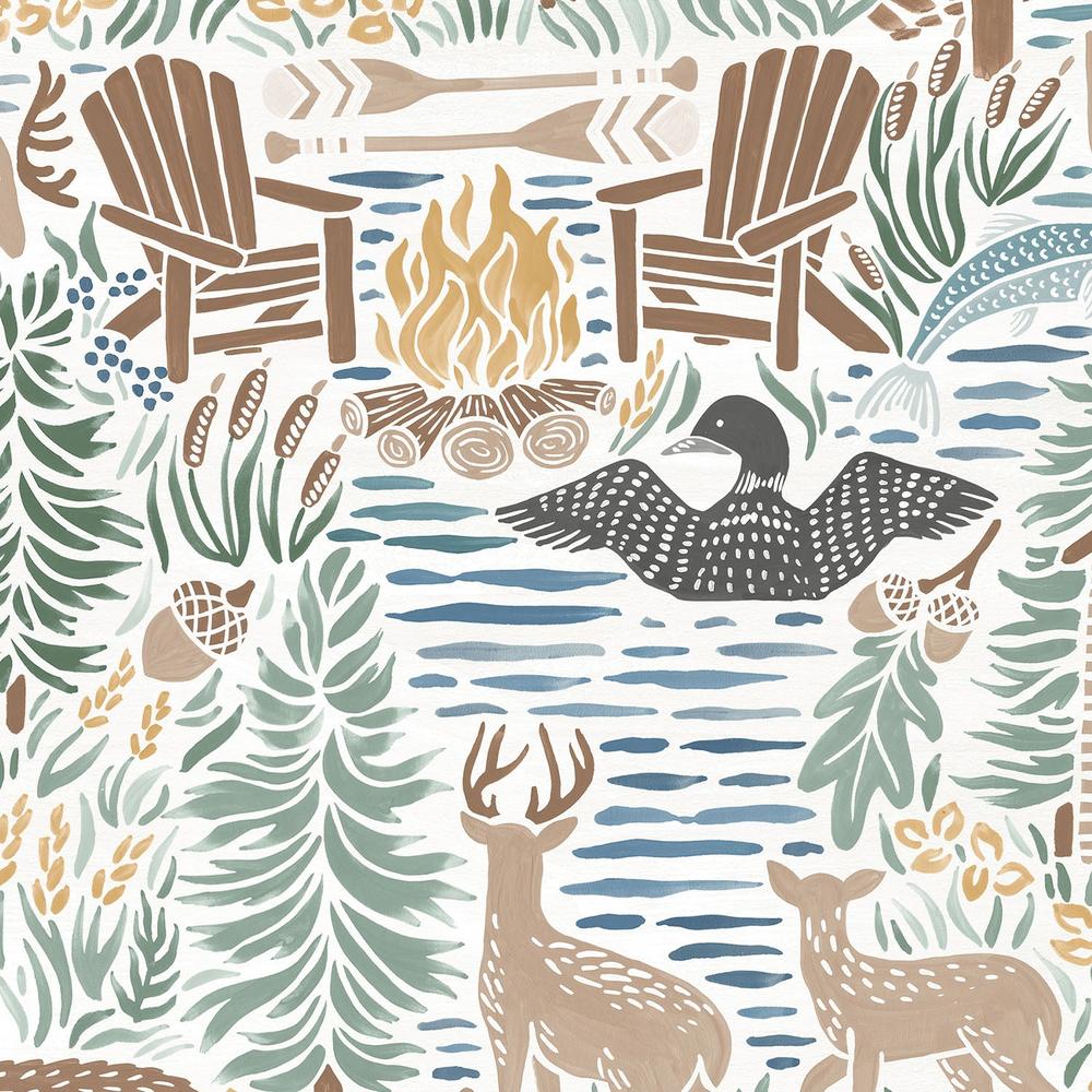 Lakeside Days Pattern IA-wallpaper-eco-friendly-easy-removal-Laura Marshall-4