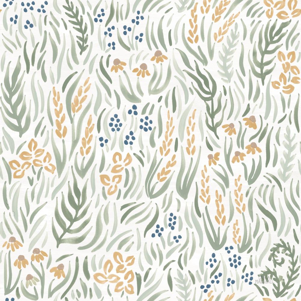 Lakeside Days Pattern IVA-wallpaper-eco-friendly-easy-removal-Laura Marshall-1