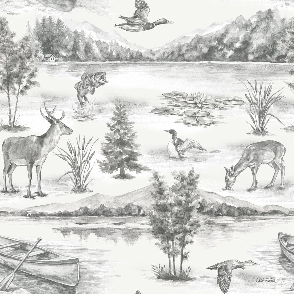 Lakeside Pattern IB-wallpaper-eco-friendly-easy-removal-Leslie Trimbach-1