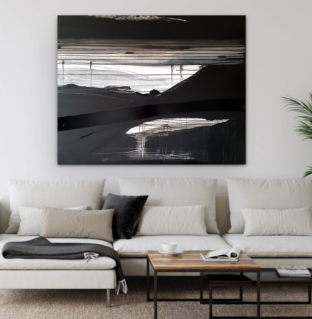Landscape No 2-by-Emilie Heurtevent Original Art-original art-Gioia