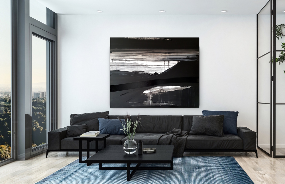 Landscape No 2-by-Emilie Heurtevent Original Art-original art-Gioia