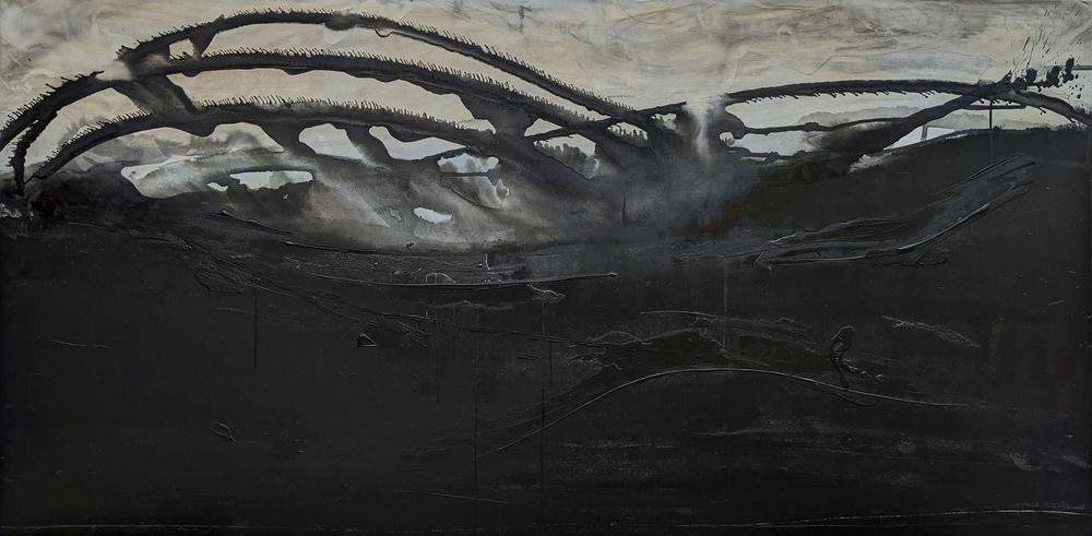 Landscape No 20-by-Emilie Heurtevent Original Art-original art-Gioia