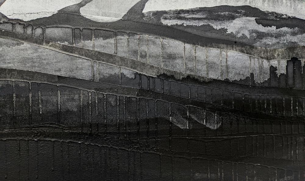 Landscape No 21 - Diptych , Original Artwork-by-Emilie Heurtevent Original Artwork-original art-Gioia