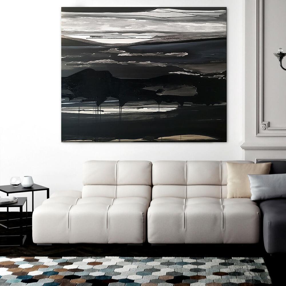 Landscape No 3-by-Emilie Heurtevent Original Art-original art-Gioia