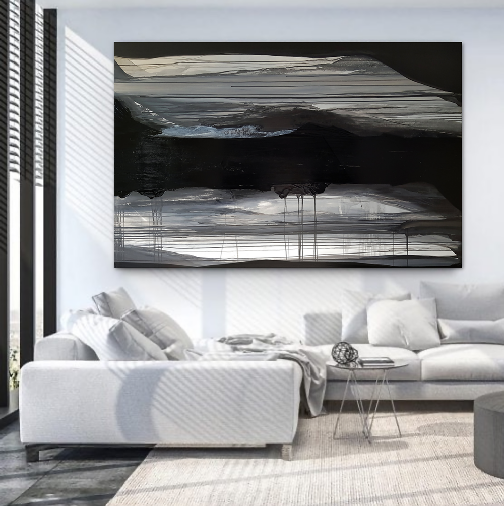 Landscape No 4-by-Emilie Heurtevent Original Art-original art-Gioia