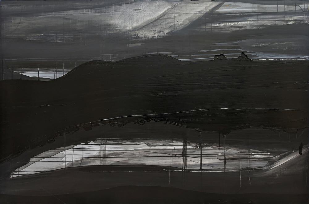 Landscape No 5-by-Emilie Heurtevent Original Art-original art-Gioia