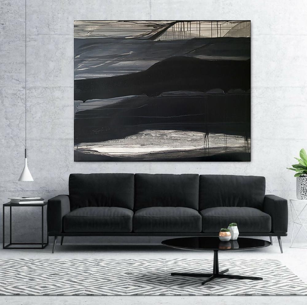 Landscape No 7-by-Emilie Heurtevent Original Art-original art-Gioia