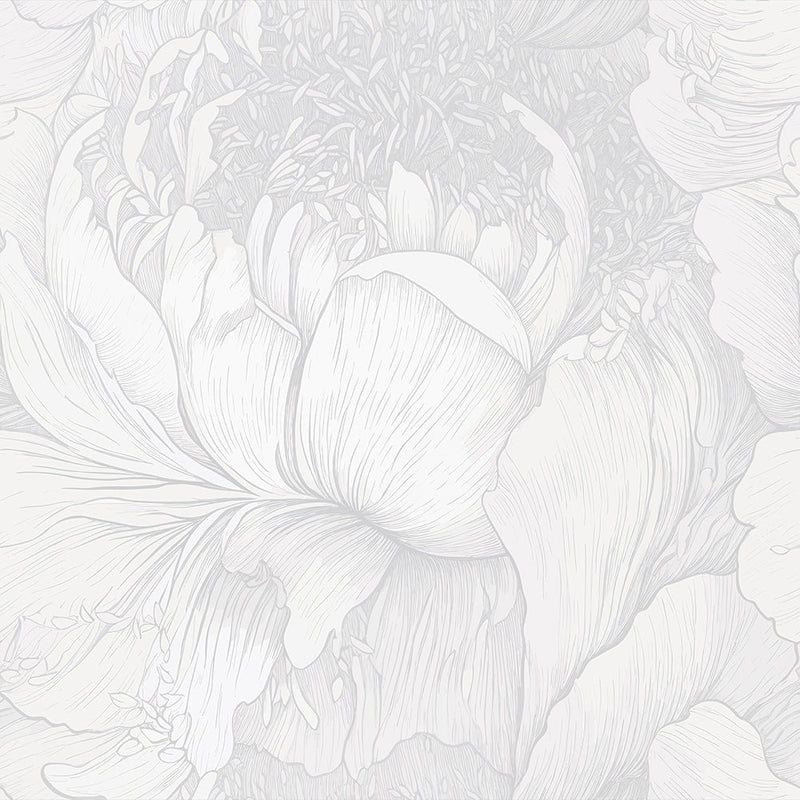 Large flower, Style B Wallpaper