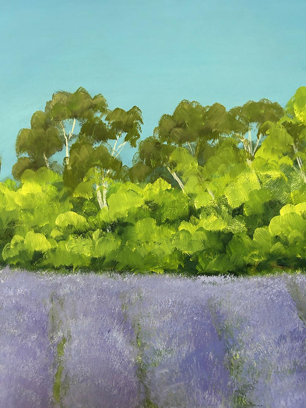 Lavandula II-by-Pamela Gleeson Original Art-original art-Gioia