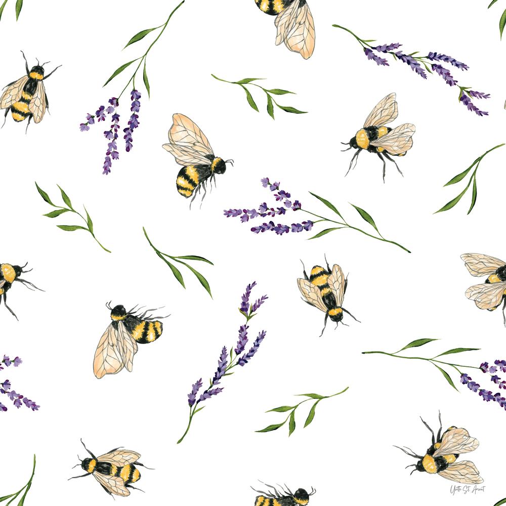 Lavender Bliss Pattern VIA-wallpaper-eco-friendly-easy-removal-Yvette St. Amant-1