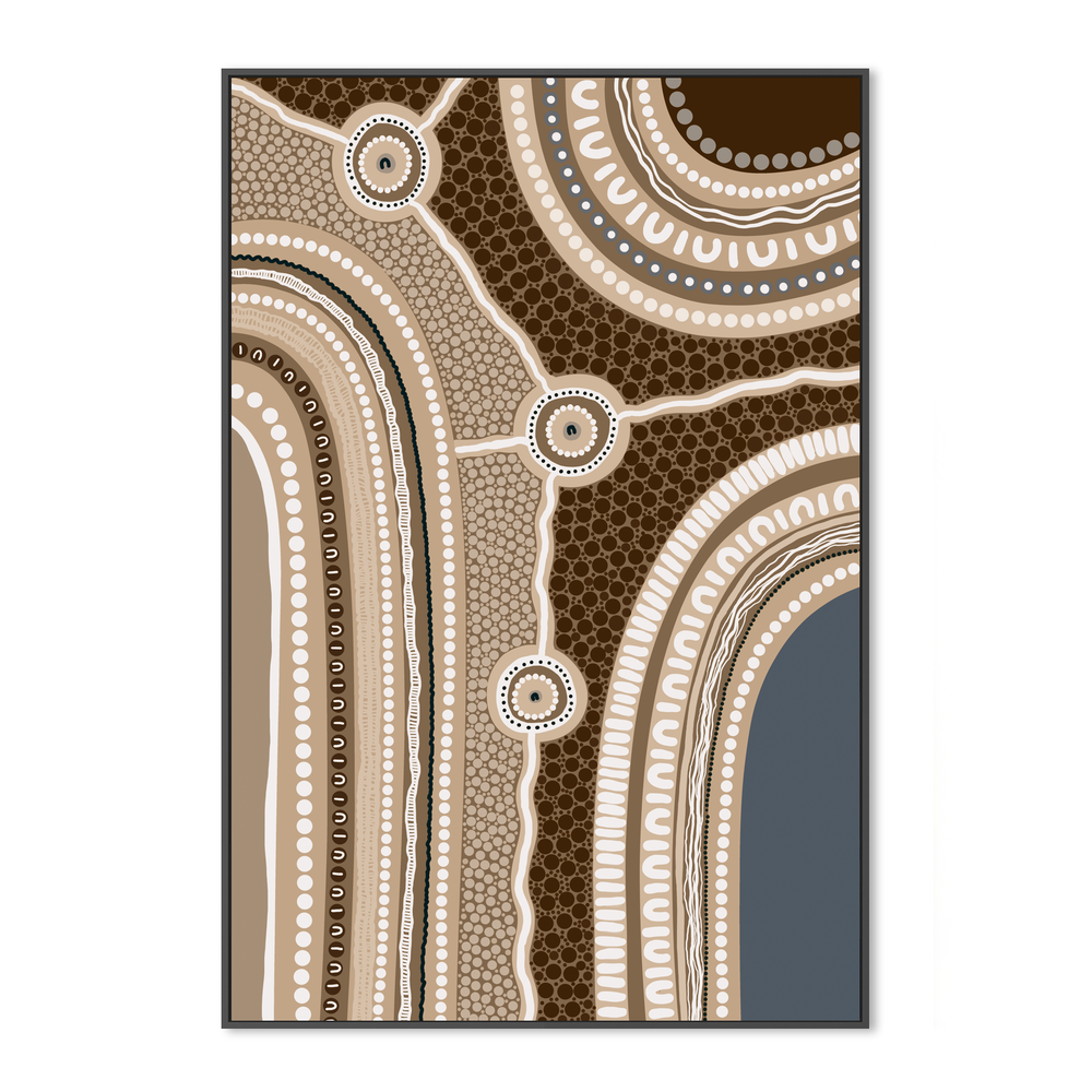 My 3 Pathways, Earth, Brown tone
