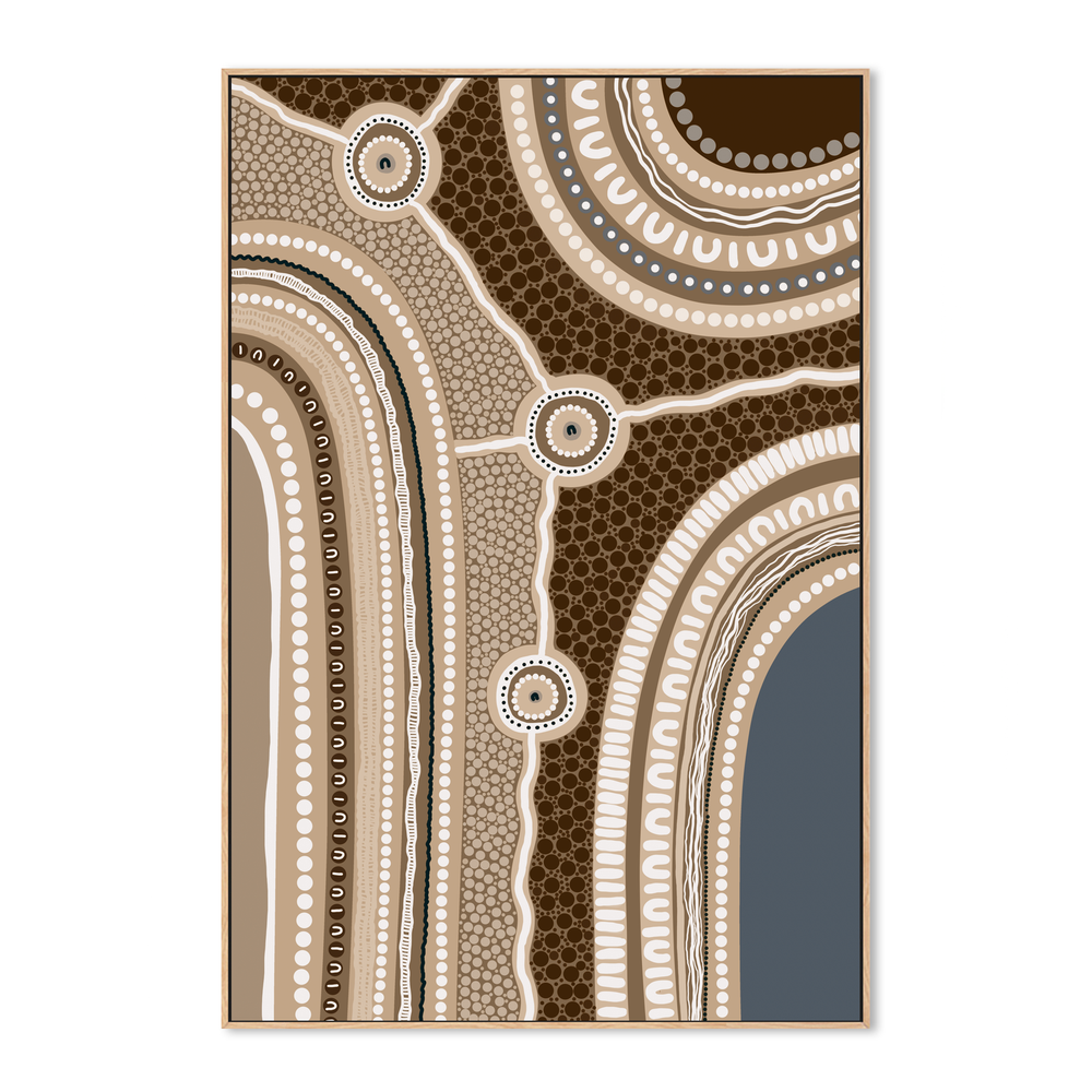 My 3 Pathways, Earth, Brown tone